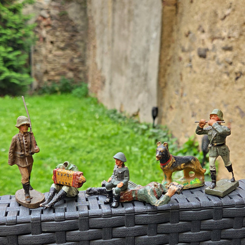 Militär soldaten konvolut - 6x,
