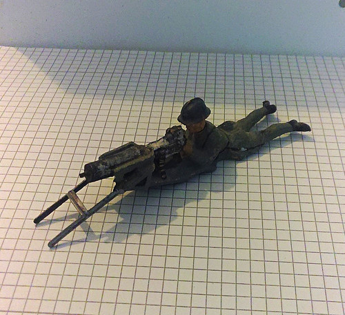 Antike militärfigur soldat - militärfigur,