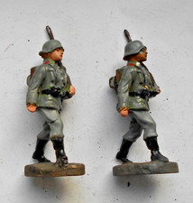 2 Soldaten, Elastolin, ca. 7,5