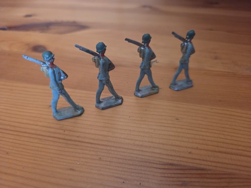 Alte zinn soldaten vor - alte, soldaten,