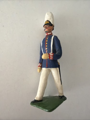 Preußischer marschsoldat mit - marschsoldat,